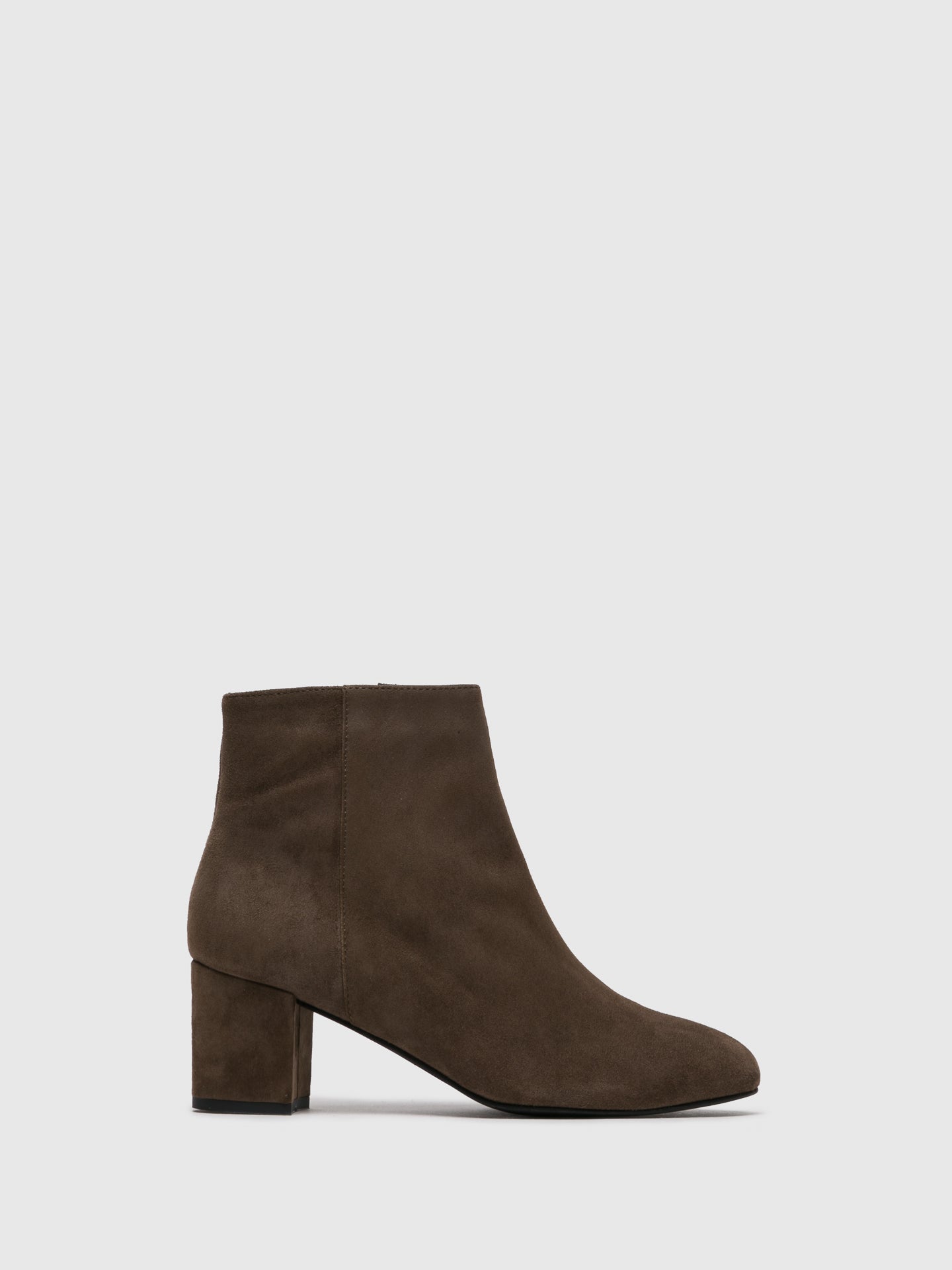 Foreva Wheat Zip Up Ankle Boots